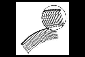 10pcs Hair Combs for Women Accessories Metal Bridal Hair Comb 12/15/20 Teeth Wedding Veil Comb Decorative for Women Fine Hair
