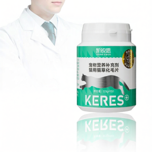 KERES | Gentle Hairball Relief Cat Grass Chunks
