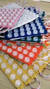 Lampu LED Modul 6Mata SMD DC 12V/24V Waterproof