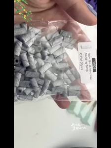 50Pcs/Box 3mm Thickened Small Sanding Bands for Nail Drill Mini File Polishing Nail Cuticle Clean No Stainless Steel Mandrel Bit