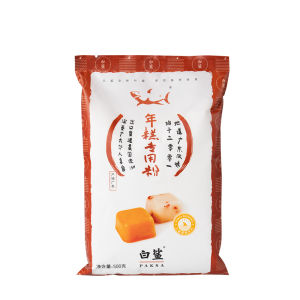 Baking Ingredient White Shark Special Powder for Water Grinding Rice Noodles Korean Style Cheese Rice Noodles Stir-Fry Rice Noodles 500g