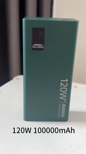 🔥SG Stock🔥 CCC 100% Origina 120W 100000mAh Powerbank Fast Charging With 4 Cables Portable Charger Power Bank 100000mAh