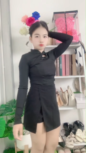 ชุดเซ็ตแขนยาว สวมใส่สบาย ดีไซน์เรียบ