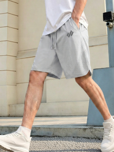 Jeanswest | Light Breathable Sporty Ice Silk Shorts Mens 5th Length