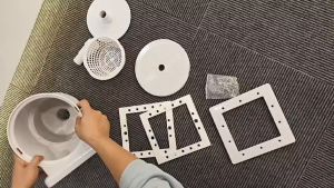 【 Free Ship 】Emaux 12.5L Swimming Pool Wall Skimmer with Strainer Standard Wide Mouth Design