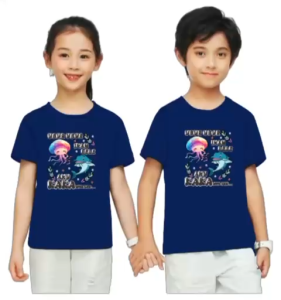 Baju kaos anak-anak bahan adem size S - XXL (1-10TH) gambar UBUR-UBUR IKAN LELE AKU KAKANYA LEE- Atasan anakmlaki-laki an perempuan