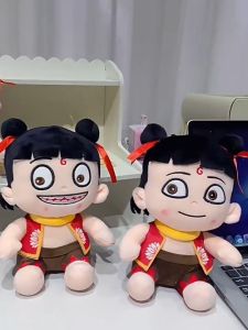 Nezha Aobing Stuffed Toys and Cute Keychains