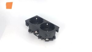 Ổ Cắm Điện Âm Bàn Kiểu Đức 250V 16A Tích Hợp UPS Chuẩn EU Kiểu Pháp Chất Liệu Đồng