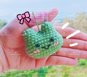 CUTE FROG CROCHET KEYCHAIN|PRE ORDER