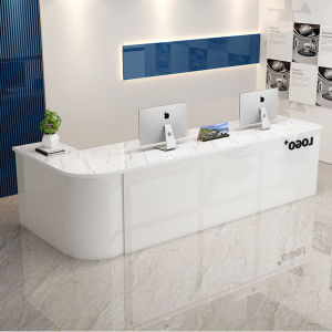 Multipurpose Reception Service Counter Table Modern