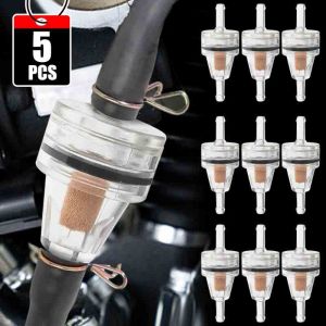 5 chiếc cốc dầu lõi đồng bộ Lọc nhiên liệu xe máy Bộ Lọc xăng nội tuyến Bộ chế hòa khí Phụ Kiện máy sưởi cho xe Bộ lọc khí bằng đồng