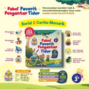 Buku Anak Fabel Favorit Pengantar Tidur Hardcover Ziyad Books