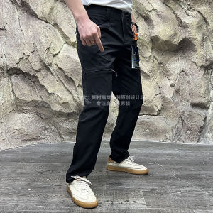 Dingli Main Promotion Mountain Series Outdoor Workwear 4D Tailoring Wear-Resistant Waterproof Breathable Quick-Drying Soft Shell Mens Casual Pants
