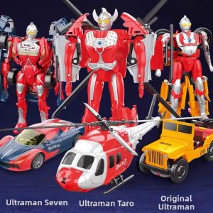 New Generation Ultraman Deformable Car Robot Toy