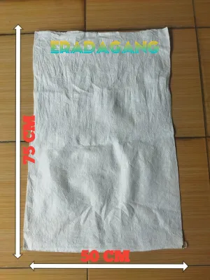 Karung Jumbo Bekas 90x130 cm 10 Pcs Karung Penyimpanan Besar Serbaguna Ramah Lingkungan Tebal dan Kuat