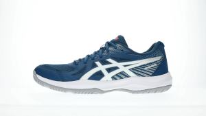 ASICS Men UPCOURT 6 Indoor Court Shoes in Mako Blue/White