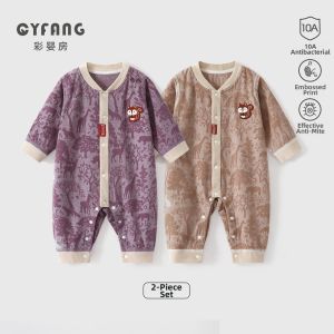 CAIYINGFANG | Safe A-Class Newborn Onesie Autumn