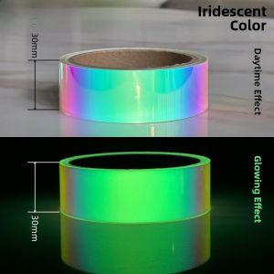 Luminous Reflective Stickers Waterproof Adhesive Tape for Stage Stair Positioning Decorative Decals Auto Body Film