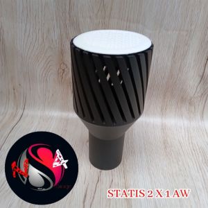 SKIMMER STATIS WARNA HITAM UKURAN 2 INCH | PENJERNIH PERMUKAAN KOLAM IKAN
