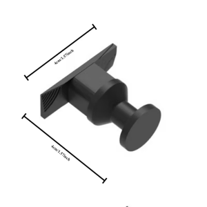 The non-drilling snap-on wall-mounted sound-absorbing board hook hanger is suitable for sound-absorbing boards