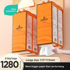 MONLEYTA | Affordable Large Pack Hanging Paper Towels Whole Box Household Use Toilet Paper Hand Wiping Paper Towels By MONLEYTA