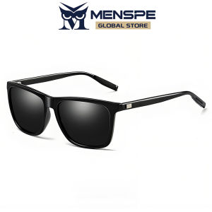 MENSPE แว่นตากันแดดโพลาไรซ์แฟชั่นสำหรับขับรถน้ำหนักเบาเป็นพิเศษกรอบแว่นตาย้อนยุคแว่นตากันแดดทรงเหลี่ยมแว่นกันแดดกีฬาแว่นตา UV400สำหรับขี่จักรยานขี่จักรยานแว่นตาวิ่งสำหรับผู้ชายผู้หญิง