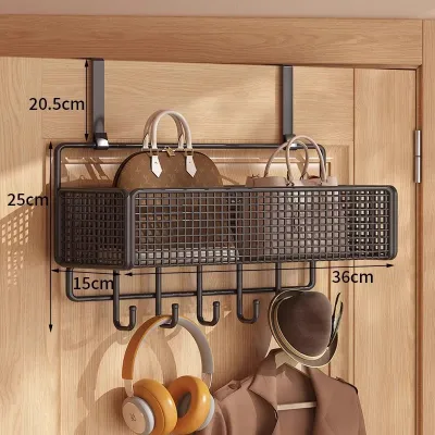 NIFENG | No Drill Ultra Thin Over The Door Hanging Storage Rack