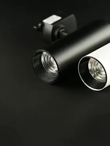 Lampu Sorot LED COB Track Light Rell 10W/20W/30W Dekorasi Bar/Showroom