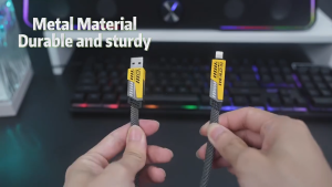 65w 4 in 1 Super สายชาร์จ 5A Fast Type-C Cable 1M Data Cable สายชาร์จแปลงหัว สําหรับ iP Android