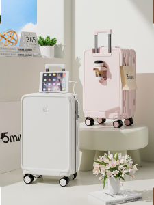 High Aesthetic Multi-Functional Luggage Suitcase Large Capacity 24 Travel Bag for Men And Women with Carry-On 20 Pull Rod