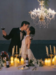 MOYE | Outdoor Waterproof Crystal Chandelier for Wedding Decoration