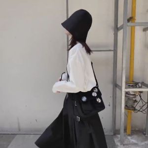 WYK123 Tas Bahu & Selempang Sekolah Kanvas Shopping School Travel Messenger Impor TKM