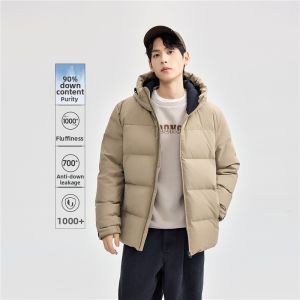 Giordano | Waterproof Windproof Dustproof Thermal Insulated Hooded Mens Down Jacket