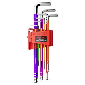 DELIXI Electric | Hex Key Wrench Set Colorful S2 Extended
