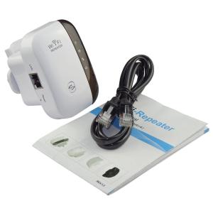 WiFi Repeater 300Mbps ดูดสัญญาณ WiFi แค่เสียบปลั๊ก WIFI 2-4G Extender ร่วมกัน สำหรับกระจายสัญญาณ WiFi รับผ่านครูส่วนผู้ชาย ค่าใช้จ่ายไม่นาน