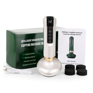 Hailicare | Electric Cupping Massager Handheld Vacuum Suction & Gua Sha Heating Rechargeable Body Massage Device for Home