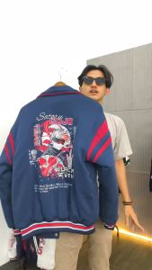 KING STORE | Varsity Jacket | Jujutsu Kaisen Gojo Satoru Full Cotton