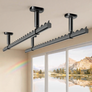 Balcony Wind-resistant Top-mount Drying Rack