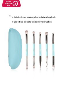 MSQ | Jade Bud Eyeshadow Brush Set Eye Blending Detail Nose Shadow Eyeliner Dual-use 5 Pieces