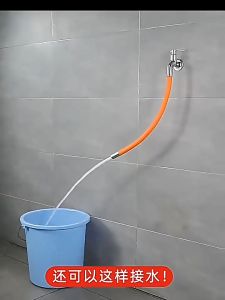 Selang Kran / Keran Air Panjang Fleksibel Elastis 360 Derajat Bisa Ditekuk | Sambungan Kran / Keran Air Fleksibel Flexible Lentur Putar Universal Untuk Pipa Kran Wastafel Cuci Piring Berkualitas Perkakas Perlengkapan Alat Perkakas Tukang