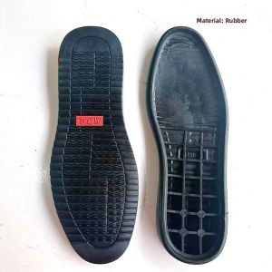 Wear-Resistant Rubber Mens Flat Heel Casual Shoes Bottom 38-43 Sizes Anti-Slip Stickers Comfortable Leisure Style Shoe Sole