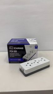 เต้ารับ 3 ที่ เสียบขากลมแบบพร้อมกราวด์ PCH-309 CHANG