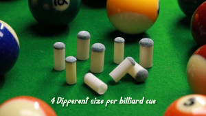20pcs Professional Billiard Replacement Tips Gray Cue Tips Durable Pool Cue Repair Rod Stick Plastic 9/13mm Pool Cue Stick Tip Billiard Snooker Cue Stick Accessories
