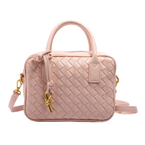 Retro Korean Style Spring Summer New Fashion Small Crossbody Bag Womens Pillow Bag Boston Handbag Trendy Soft PU Leather