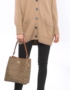 Womens Bucket Bag MOLLIE Single Shoulder Diagonal Cross Handheld C8609 Size:  26 * 27 * 15cm