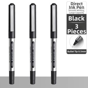 deli | Quick-Dry Large Capacity Sign Pen Black