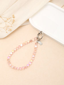 Hot Selling New High-end Crystal Bead Mobile Phone Pendant Light Luxury Versatile Phone Case Pendant Accessories