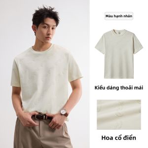 Cabbeen | Áo Thun Nam In Vintage Kháng Khuẩn Thoáng Khí