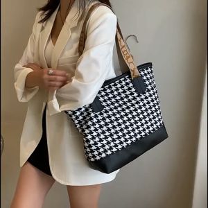 Tas Tote Bahu Besar Serbaguna Kerja Shopping Shoulder Bag Korean Style Import