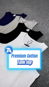 7allen Cotton Men Tank Top Singlet Men Sleeveless Top Men Undershirt Man